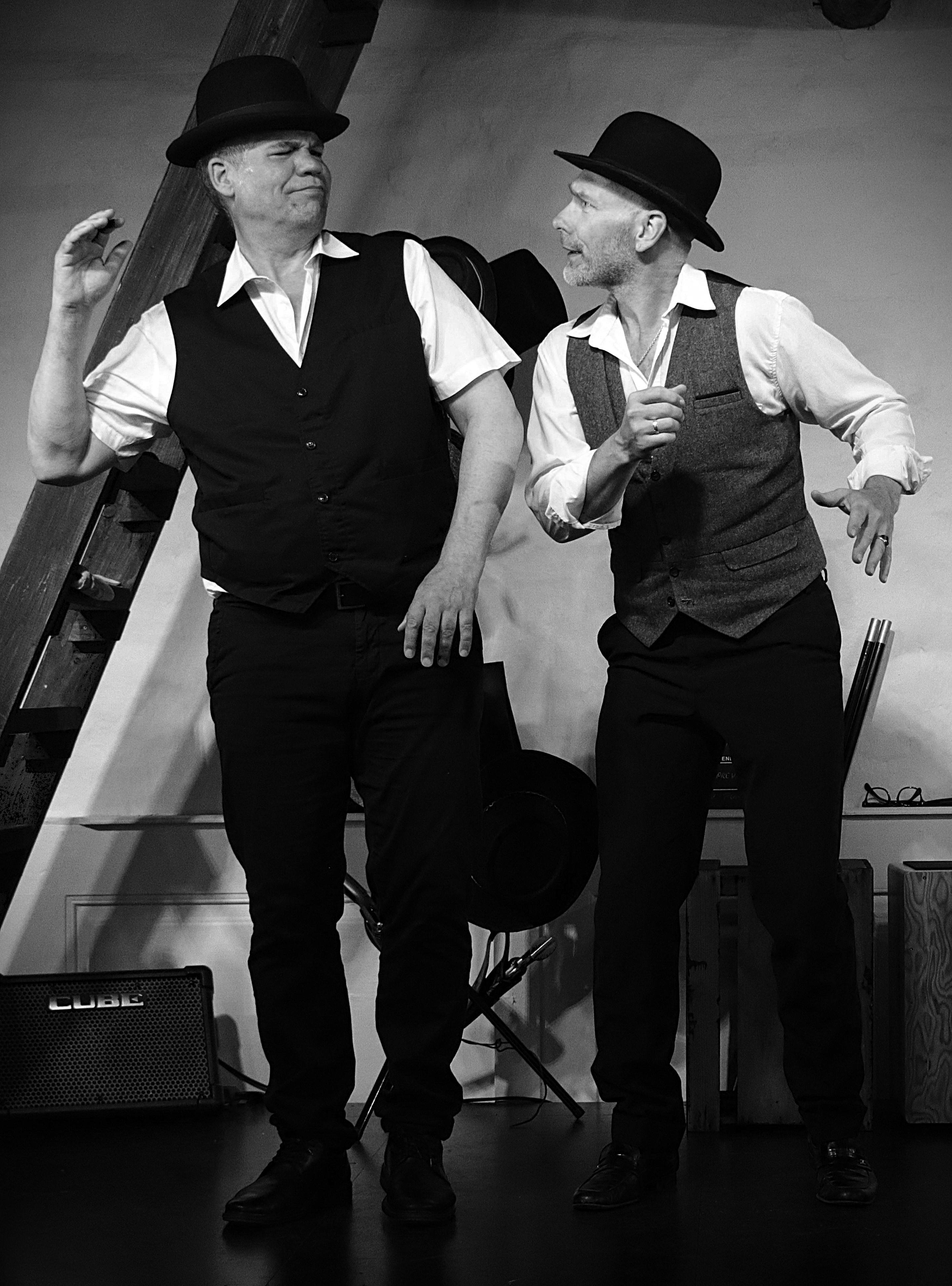 Kim Leprevost og Tom Due