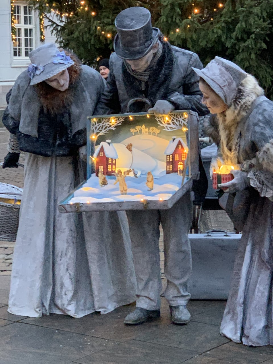 The Travellers - vinter performance - jule optræden Odense